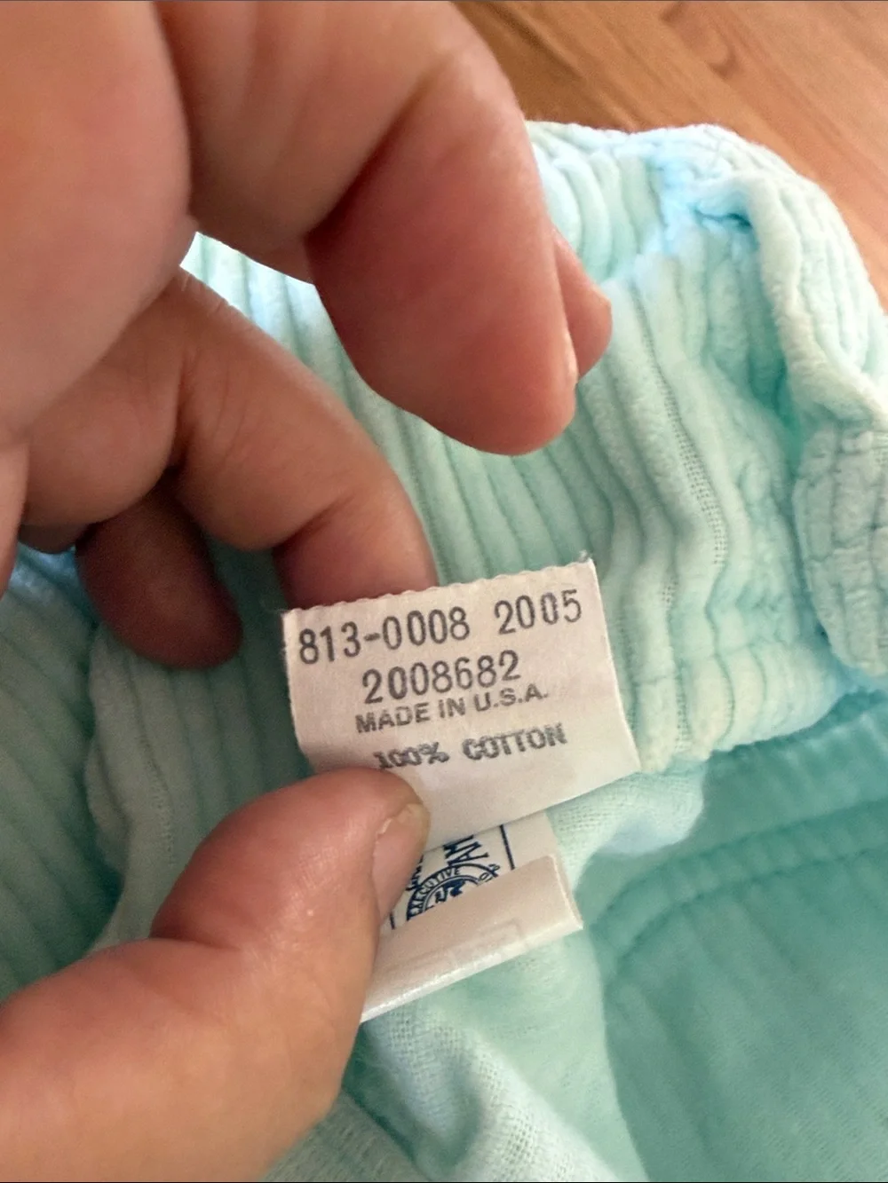 Vintage OshKosh B'gosh Mint Green Corduroy Overalls size 24 months